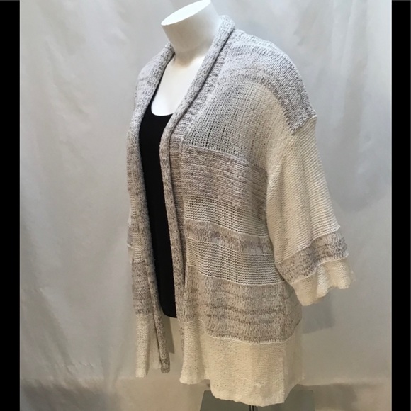 🆕NEW! Mixed Stitch Open Cardigan - Picture 7 of 14